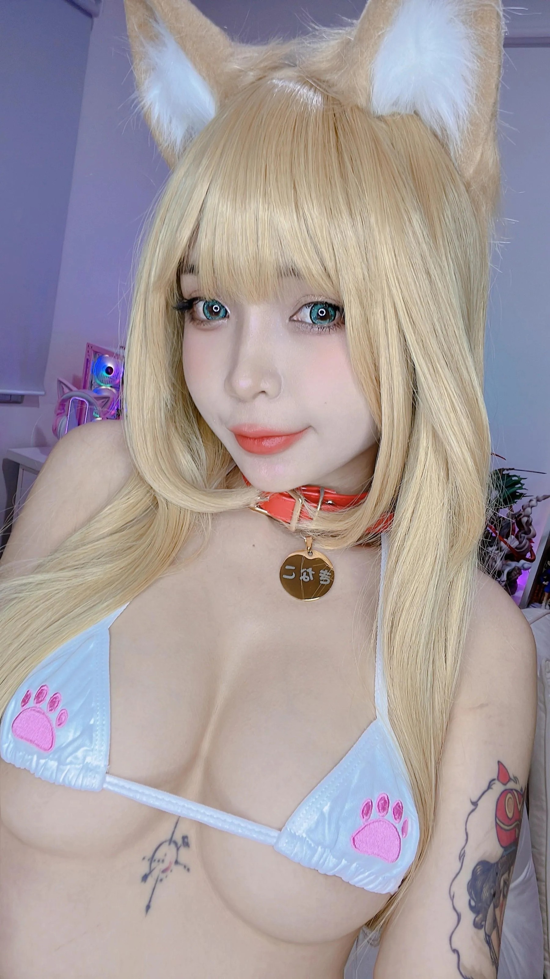 UmekoJ – NO.048 Kinako Neko [COMPLETE SET]-Kinako Selfies [64P]插图